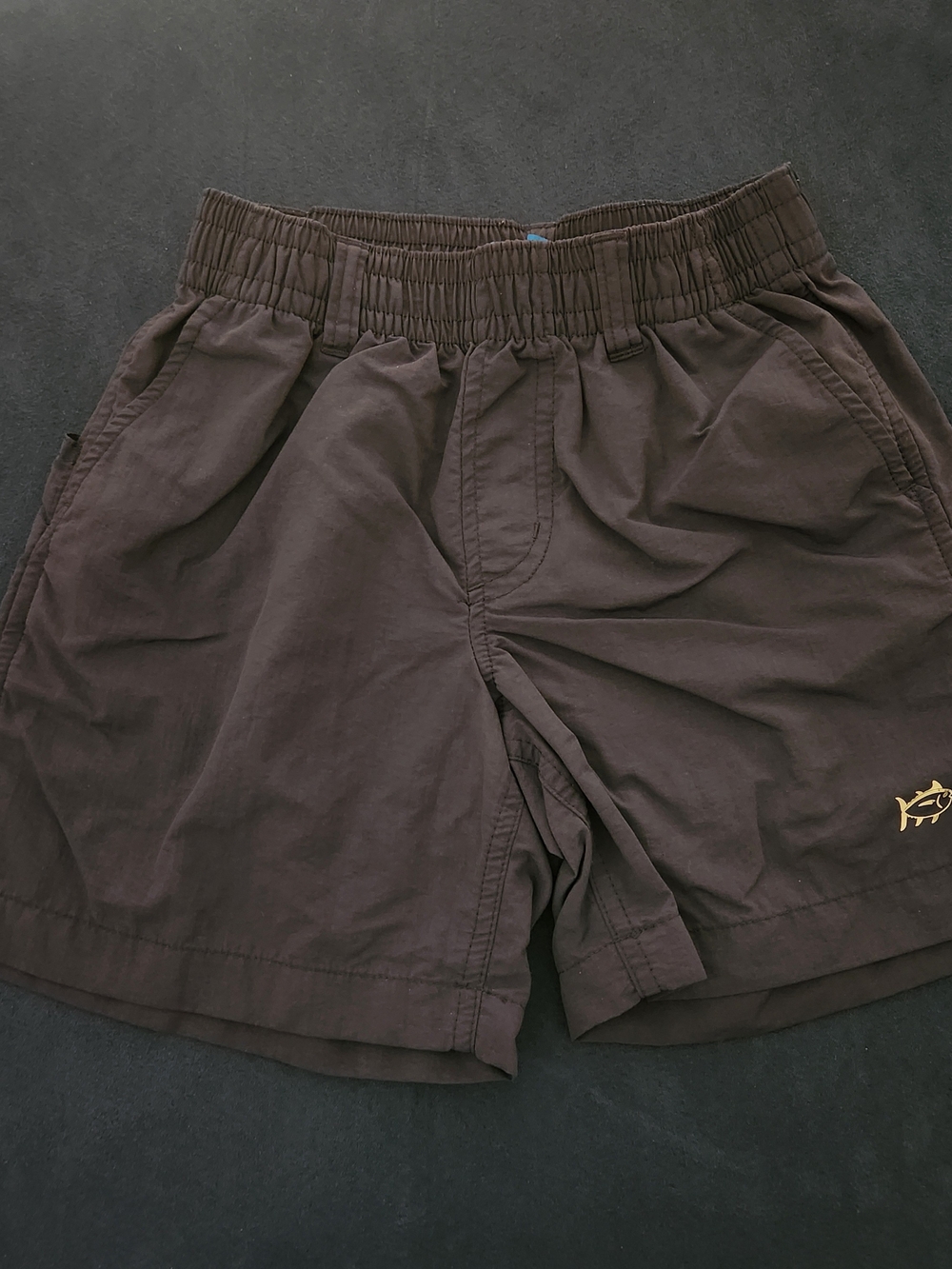 Southern Tide Boys Casual Elastic Waist Navy Shorts Small 6-7